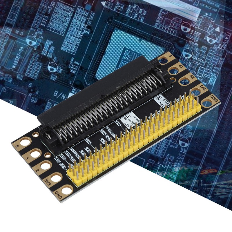 For Micro: bit Kit Edge Connector Interface Expansion Board for