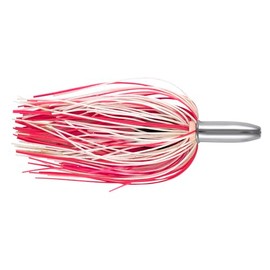 Billy Baits, Mini Turbo Slammer Lure, Pink/White/Pink, Concave Head, 5.5 in / 14 cm