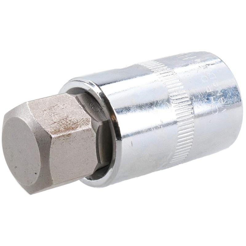 19mm Hex Bit Metric Allen Socket Male 1/2" Drive 55mm