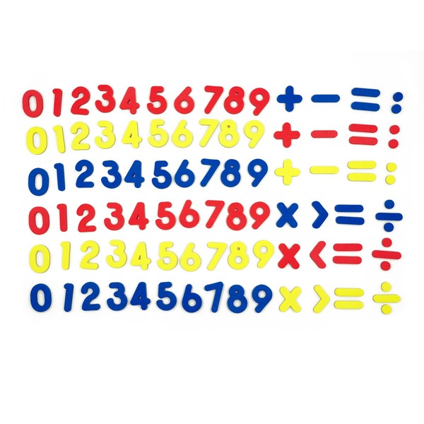 SpriteGru 102pcs Magnetic Numbers for Basic Math Mathematics Education