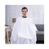 LuminaD Cut, Perm, Dry, Dye Salon Cape White Hairdressing Gown