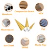 3Pcs Step Bits Set Hss High Speed Steel Step Drill