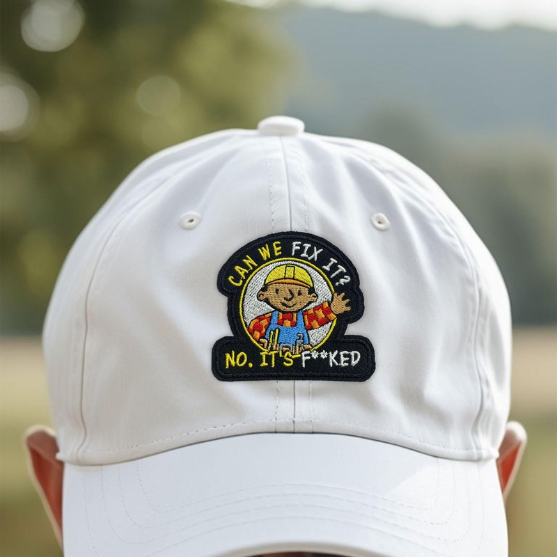 Can We Fix It Patch 3" Funny Work Meme Military