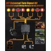 Turn Signal Kit with 110dB Horn for Polaris RZR, Can-Am,