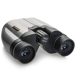 Sunagor 18 x 21 Compact Binoculars (Series II) - World’s Smallest 18x Magnification - Perfect for Bird Watching and Sports - With Carry Case, Cloth, Wrist Strap and Lens Caps