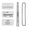 JOVANT 12 Inch Chainsaw with Replacement Chain Bar,12 Inch Replacement