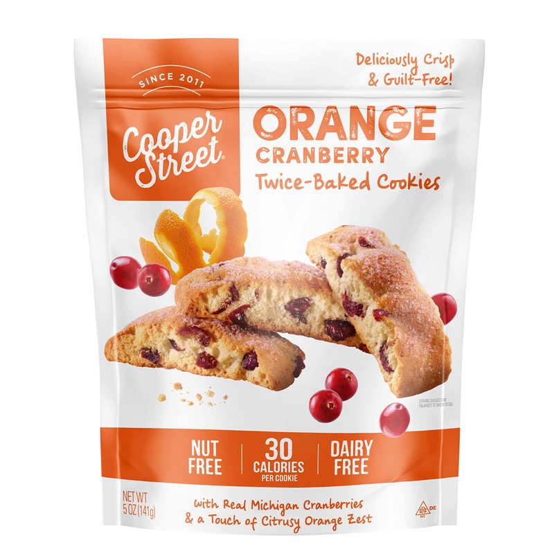 Cooper Street Cookies Biscotti Cookies Variety Pack 5 Ounce Bags