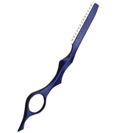 Hairstyling Razor Stainless Steel Painted Thinning Razor Spring Cut Professional Design