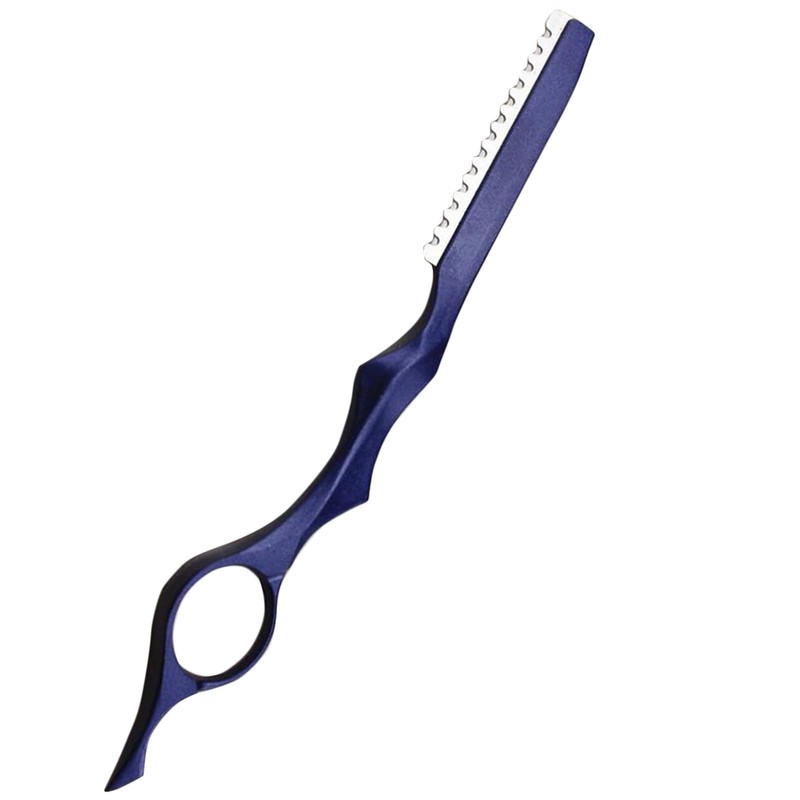 Hairstyling Razor Stainless Steel Painted Thinning Razor Spring Cut Professional
