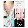 JIALEEY Wholesale Bulk 50PCS Mixed Gold Charms Pendants DIY for
