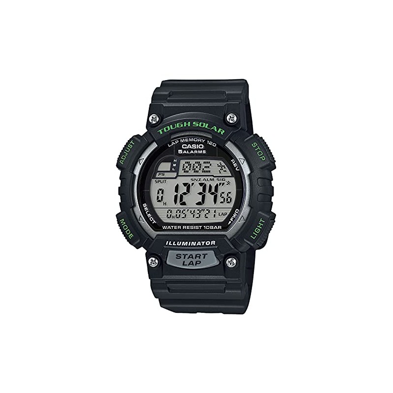 Casio STL-S100 Watch, Casio Collection, Black, Newest model