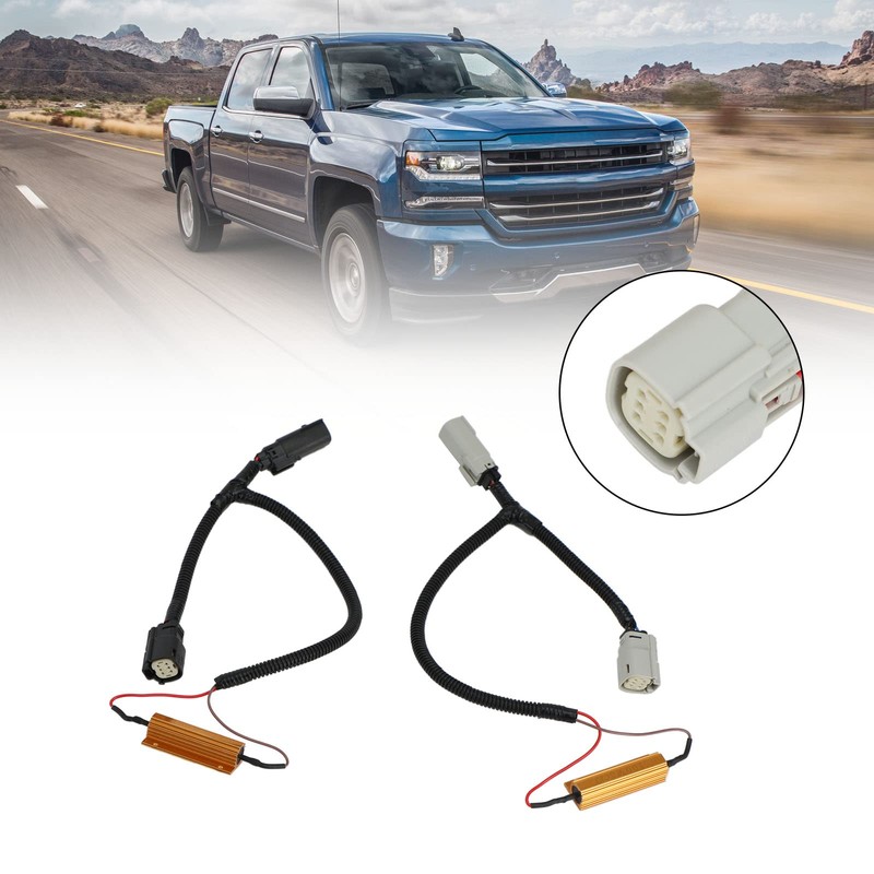 MAD HORNETS Tail light LED Conversion Harness PNP For Silverado