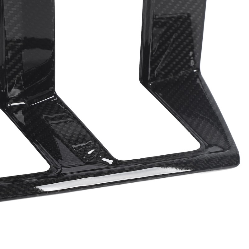 1 Pair Taillight Frame Dry Carbon Fiber Glossy Rear Light