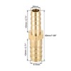 sourcing map Hose ID Brass Reducer Barb Hose Connection Adapter