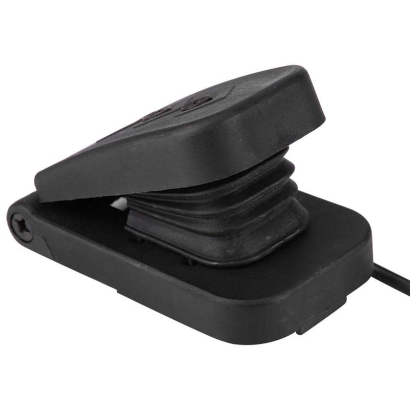 Electric Throttle,Throttle Speed Control Pedal,Black Plastic ATV Foot Accelerator Throttle