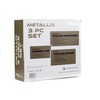 GabbaGoods 3 Piece Metallix Electronics Gift Combo Set- Includes a