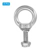 PATIKIL M8 x 25mm Lifting Shoulder Eye Bolts Set of