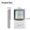 Digital Humidity Meter Thermometer LCD Display Indoor Outdoor Termometer Hygrometer