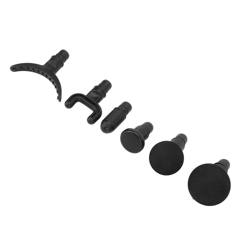 6pcs Deep Tissue Massager Head Set EVA Replaceable Head Attachment