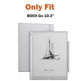 KUSINHOKA Screen Protector for Boox Go 10.3 Inch, Pack of 2 [Anti-Scratch] Soft PET Anti-Fingerprint Film, Anti-Bubble HD Clear [High Sensitivity] Screen Protector for Onyx Boox Tablet Go