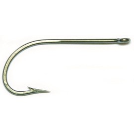 Mustad 34007 Classic O' Shaughnessy Stainless Steel Forged Hook (5-Pack), Size 6/0