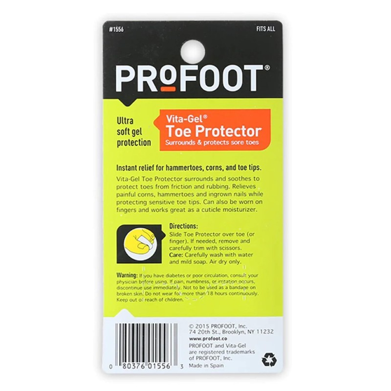 ProFoot Vita-Gel Toe Protector 1 Each (Pack of 3)