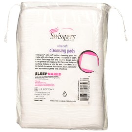Swisspers Premium Ultra Soft Facial Cleansing Cotton Pads 50 ea