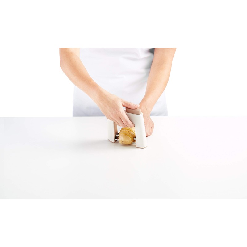 Lekue 0201810M03U008 Hasselback Cutter, Regular Size, Terracotta