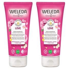 Weleda Love Pampering Creamy Body Wash 2 x 200ml