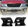 Front Fog Lamp Grille Cover MR478680 Replacement for MITSUBISHI Montero