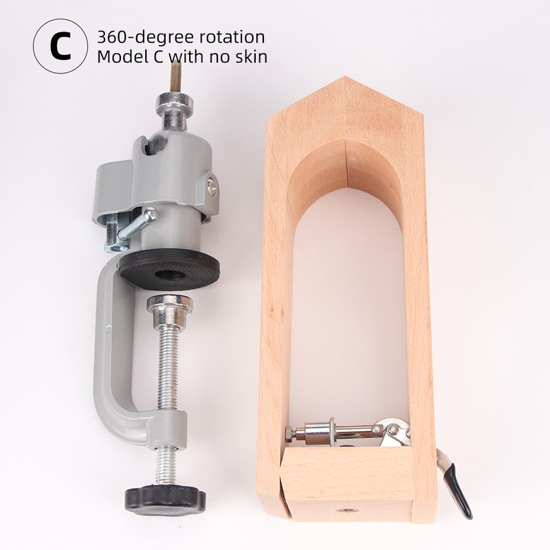 360° Rotating Leather Stitching Pony, Table-Mount Clamp