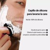 Cepillo de ducha de silicona suave - cepillo para espalda