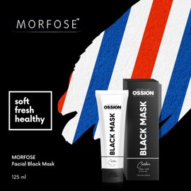 Morfose Ossion Premium Barber Line Black Mask, 0.85 Fl oz