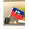 Haiti Stick Flag, Haitian Small Mini Hand Held Flags, Small