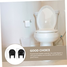 Operitacx 2Stücke Wassersparende Toiletten Flapper Universelles Wc Tank Ventil Hochwertige Gummiklappe für Toilettenspülung Zuverlässig und Langlebig für Badezimmer und Hotels