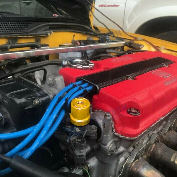 Xotic Tech Gold VTEC Solenoid Valve Cover For Honda B