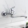 Wall Mounted Kitchen Tap Wall Mounted 360° Rotatable Kitchen Wall