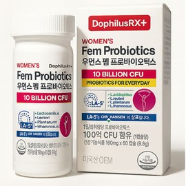 (현대백화점)도피러스 우먼즈 펨 프로바이오틱스 여성 유산균 Hyundai Department Store Dophirus Women's Femme Probiotics Women's Lactobacillus
