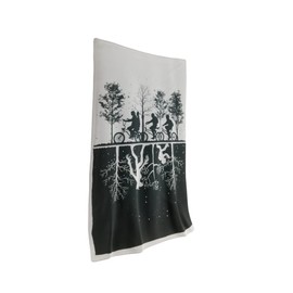 Nemesis Now Stranger Things Throw, Black & White, 100 * 150cm