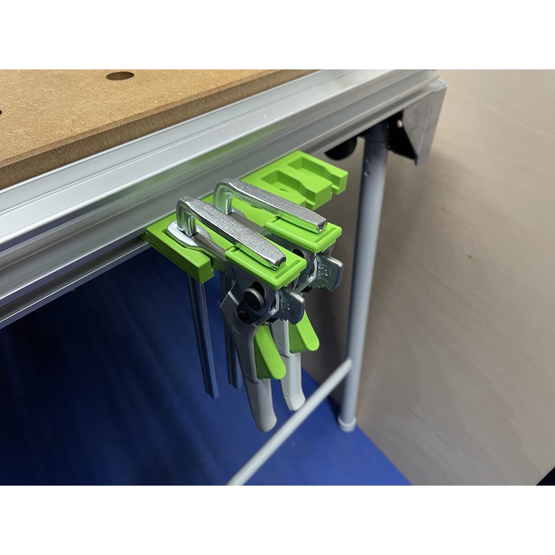 Universal Rack for 5 Ratchet Clamps Compatible with Festool MFT/3