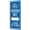 Ford Parking Only Metal Sign - Reserved Ford Wall Decor