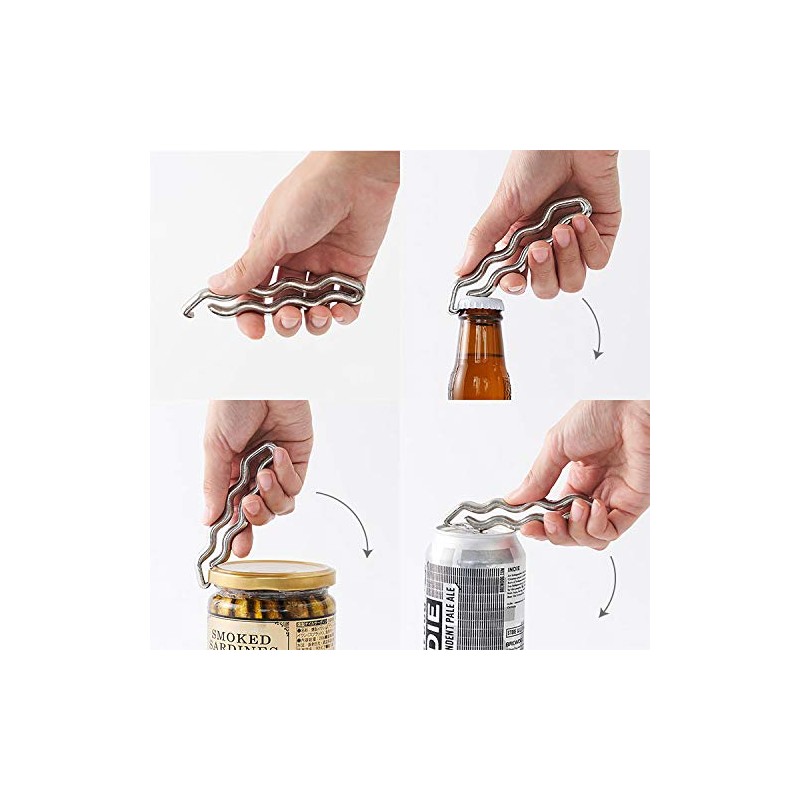 Ash Concept DA-1290-S Bottle Opener Silver +d Warp Opener