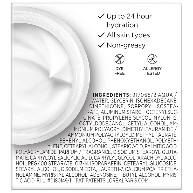 L'Oreal Paris Wrinkle Expert 55+ Calcium Non-greasy Anti-Aging Face Moisturizer