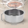 Stainless Steel Coffee Filter, 51mm Double Layer Pressurized Filter Basket