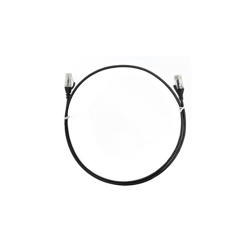 8Ware Cat6 Ultra Thin Slim Cable, Grey, 20m Length