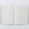 MUJI NAA12A9S Notebook, 0.2 inch (5 mm) Square, Dark Gray,