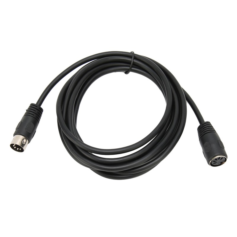 5 Pin MIDI Keyboard Extension Cable Stable DIN Male to