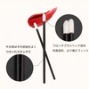 ALLVD Disposable Lip Brushes 100pcs Portable Disposable Lip Brush Hollow