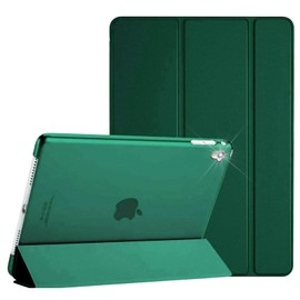 TwoStop For Apple iPad (Air 1st / Air 2nd / iPad 5th / iPad 6th) Generation Case Cover - 9.7-Inch - Auto Wake/sleep - Model No. A1474-A1475-A1476-A1566-A1567-A1822-A1823-A1893-A1954 (Emerald Green)