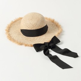 Lala 라라 수술 레이스 모자-블랙(LALAAC341S) Lala Fringed Lace Hat - Black (LALAAC341S)